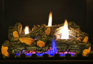 Gas fireplaces are easy to operate