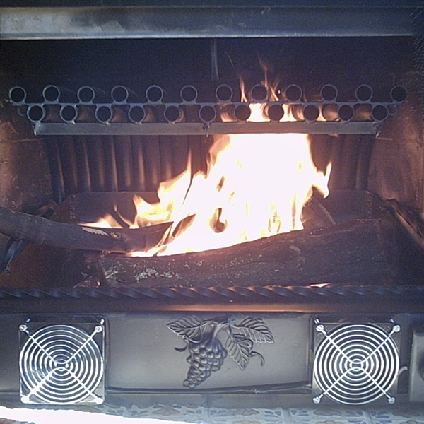 Fireplace blower installation in Mission Hills, KS