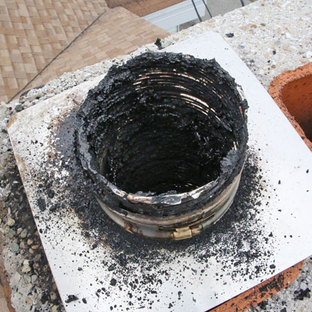 creosote clean up Kansas City Chimney Sweeps