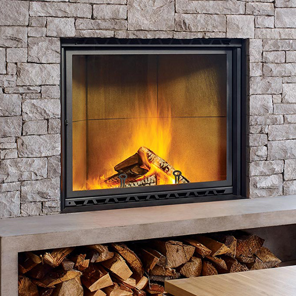 wood burning fireplace installation in KS